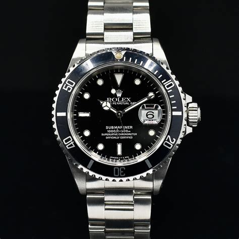 rolex usati ref.16610 serie e 360853 mov.6239915 cosa vale|Rolex 16610 Submariner Collector's Guide: Timeline of All Variants.